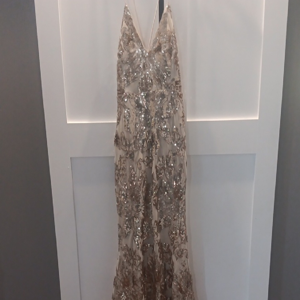 Windsor Sequin Embellished Prom Dress